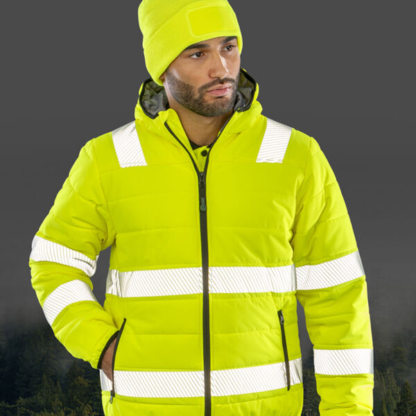 Result Genuine Recycled Ripstop Padded Safety Jacket Thumbnail