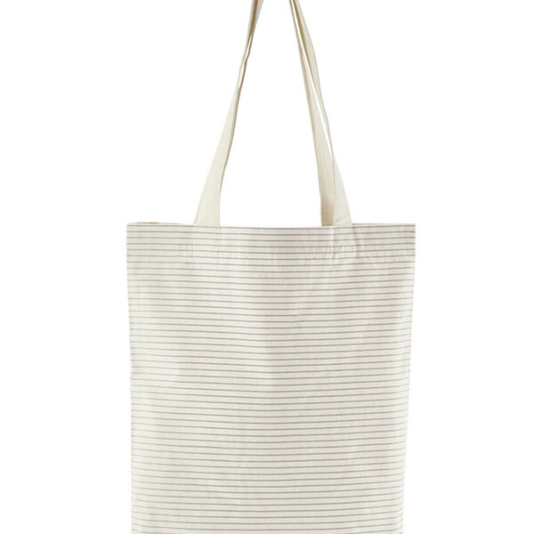 Striped organic cotton tote Thumbnail