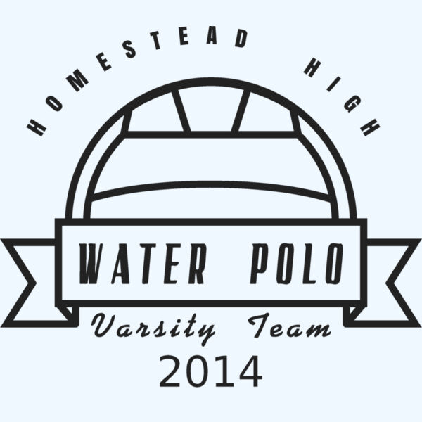 Water Polo Template DNT001 BW Thumbnail
