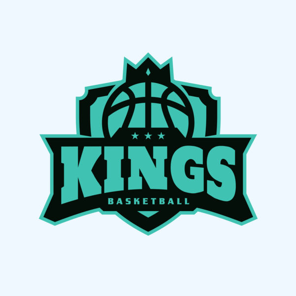 Kings Basketball Logo Template Thumbnail