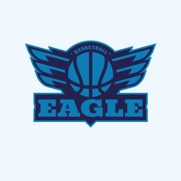 Eagle Basketball Logo Template Thumbnail