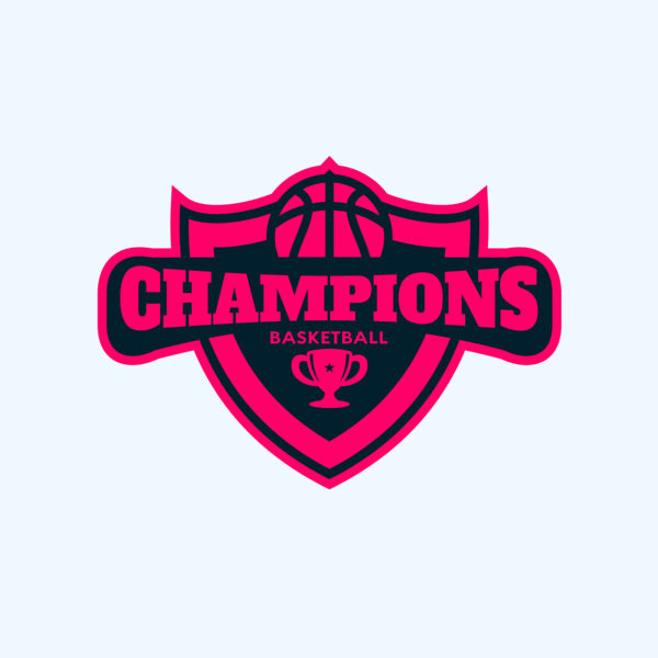 Champions Basketball League logo template Thumbnail