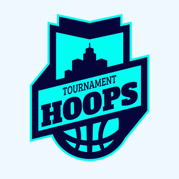 Hoops Tournament Basketball logo template Thumbnail