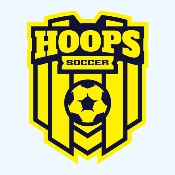 Hoops Soccer logo template Thumbnail
