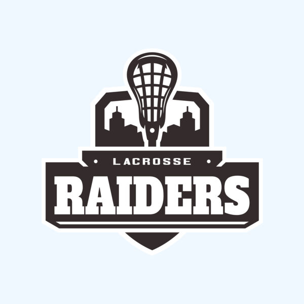 Raiders Lacrosse Logo Template Thumbnail