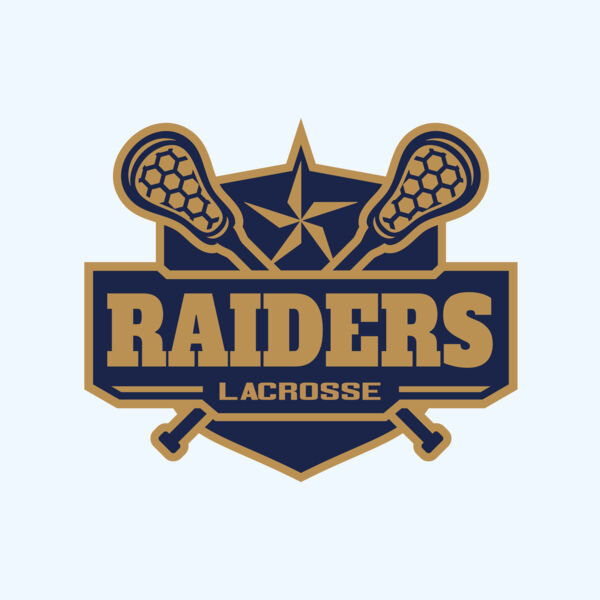 Raiders Lacrosse Logo Template Thumbnail