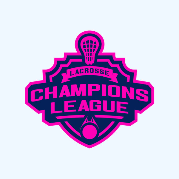 Champions League Lacrosse Team Logo Template Thumbnail