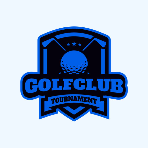 Golf Club Tournament logo template 03 Thumbnail