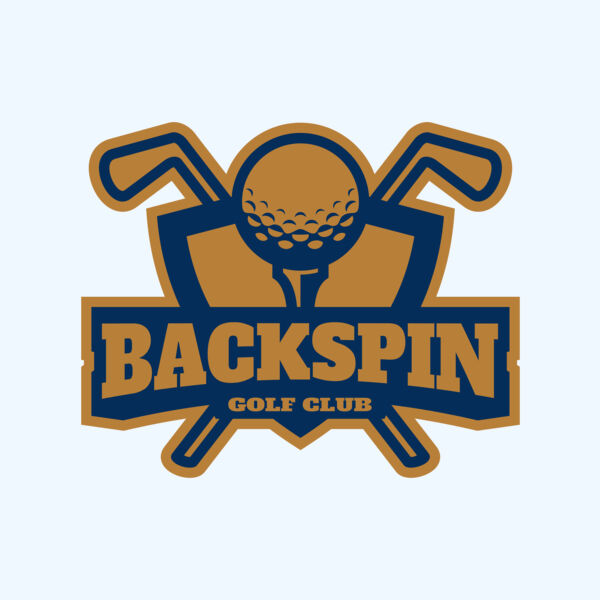 Backspin Golf Club logo template Thumbnail