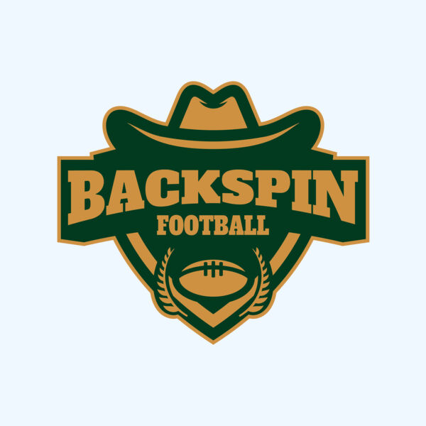 Backspin Football logo template Thumbnail