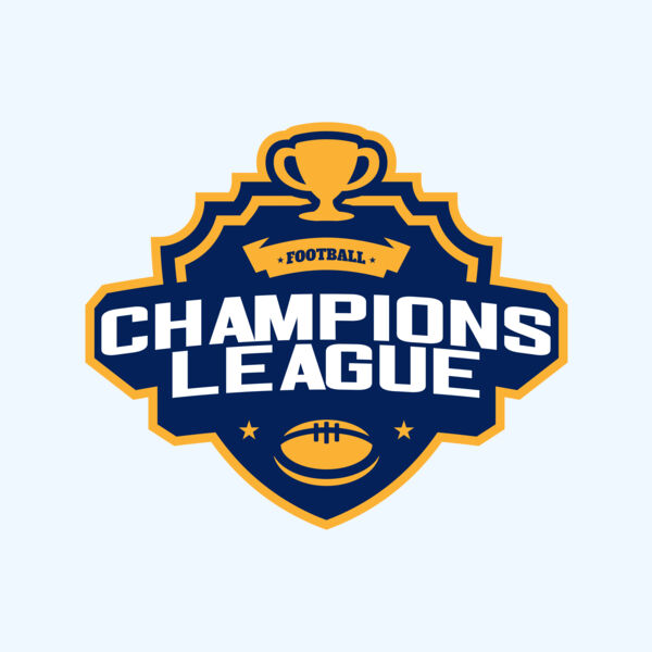 Champions League Football logo template 02 Thumbnail