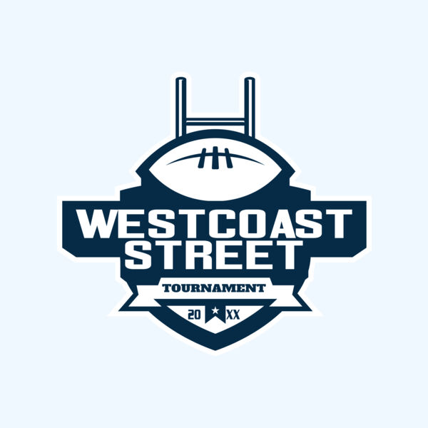 West Coast Street Tournament logo template Thumbnail