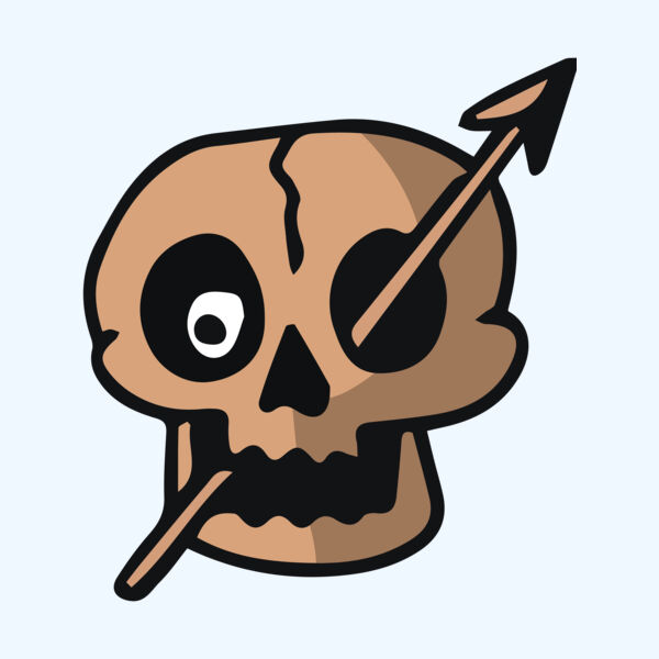 Elements Skulls logo template 11 Thumbnail