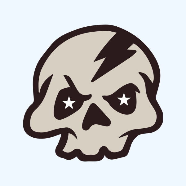 Elements Skulls logo template 23 Thumbnail