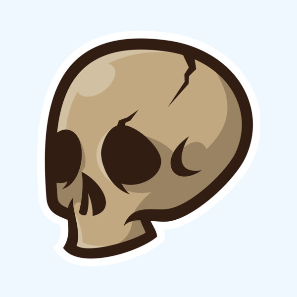 Elements Skulls logo template 30 Thumbnail