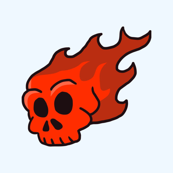 Elements Skulls logo template96 Thumbnail