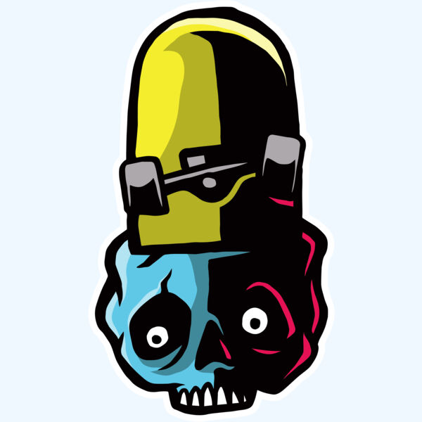 Elements Skulls logo template 105 Thumbnail