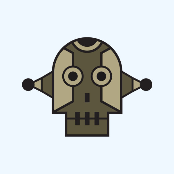 Elements Skulls logo template 150 Thumbnail