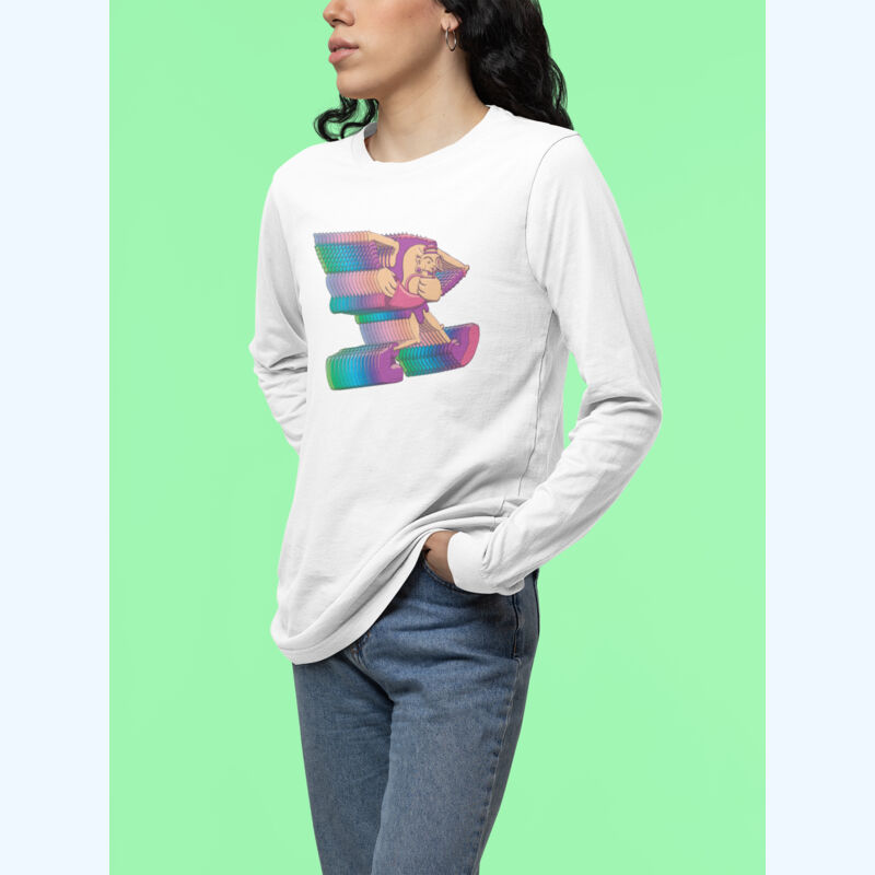 Terry Long Sleeve T-Shirt (Premium) Thumbnail