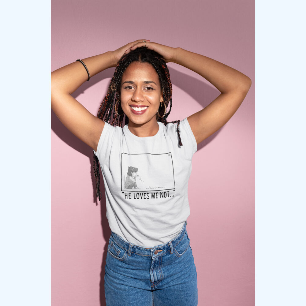 He Loves Me Not T-Shirt (Standard) Thumbnail