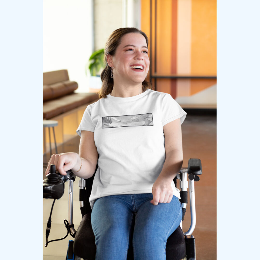 Mountain View B&W T-Shirt (Standard) Thumbnail