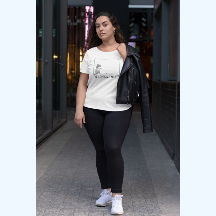 He Loves Me Not T-Shirt - Tom Nel Thumbnail