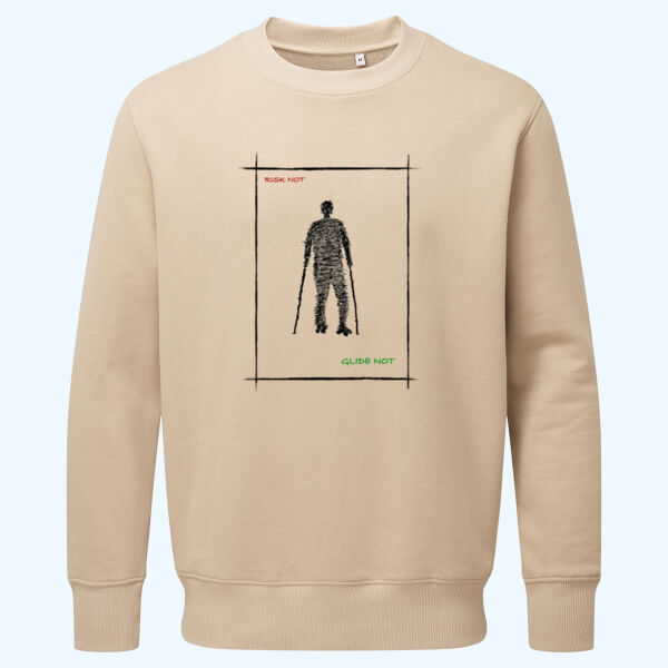 Risk Not Glide Not Sweatshirt Thumbnail