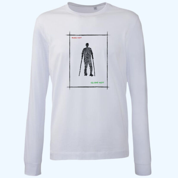 Risk Not Glide Not Long Sleeve T-Shirt Thumbnail