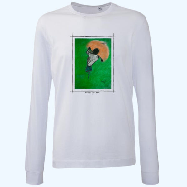 Alpha Golfer Long Sleeve T-Shirt Thumbnail