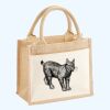 Cotton Pocket Jute Gift Bag Thumbnail
