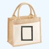 Cotton Pocket Jute Gift Bag Thumbnail