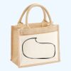 Cotton Pocket Jute Gift Bag Thumbnail