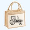Cotton Pocket Jute Gift Bag Thumbnail