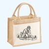 Cotton Pocket Jute Gift Bag Thumbnail