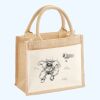 Cotton Pocket Jute Gift Bag Thumbnail