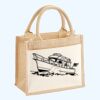 Cotton Pocket Jute Gift Bag Thumbnail