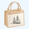 Cotton Pocket Jute Gift Bag Thumbnail