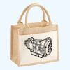 Cotton Pocket Jute Gift Bag Thumbnail