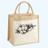 Cotton Pocket Jute Midi Tote Thumbnail