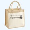 Cotton Pocket Jute Midi Tote Thumbnail