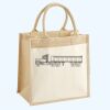 Cotton Pocket Jute Midi Tote Thumbnail