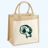 Cotton Pocket Jute Midi Tote Thumbnail