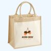 Cotton Pocket Jute Midi Tote Thumbnail