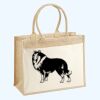 Cotton Pocket Jute Shopper Thumbnail
