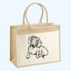 Cotton Pocket Jute Shopper Thumbnail