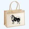 Cotton Pocket Jute Shopper Thumbnail