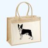 Cotton Pocket Jute Shopper Thumbnail