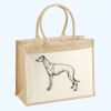 Cotton Pocket Jute Shopper Thumbnail