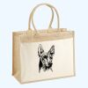 Cotton Pocket Jute Shopper Thumbnail