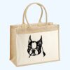 Cotton Pocket Jute Shopper Thumbnail